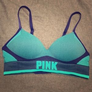 Pink Sports Bra